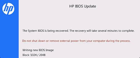hp bios update and recovery|HP Consumer and Commercial Laptops .